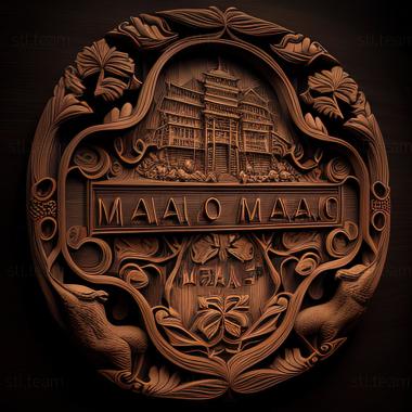 3D модель Макао Макао (STL)